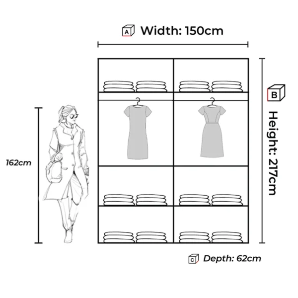 Ring Sliding Wardrobe