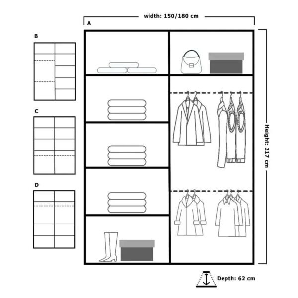 Eta Sliding Wardrobe