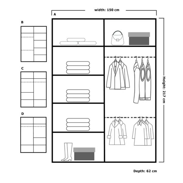 Din Sliding Wardrobe
