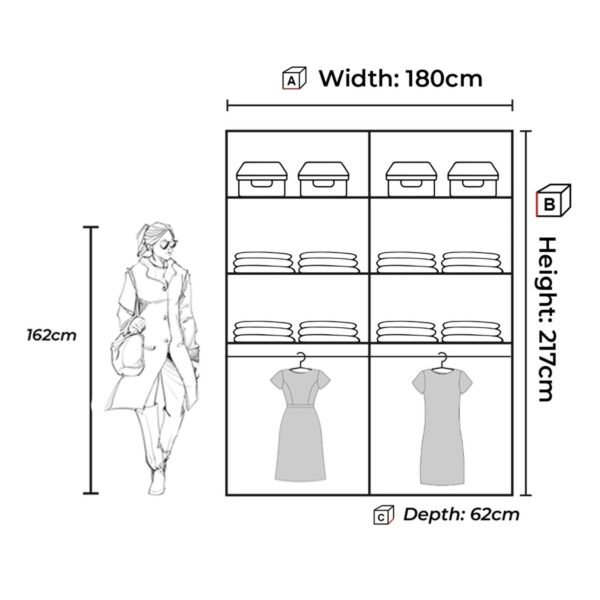 Nic Sliding Wardrobe