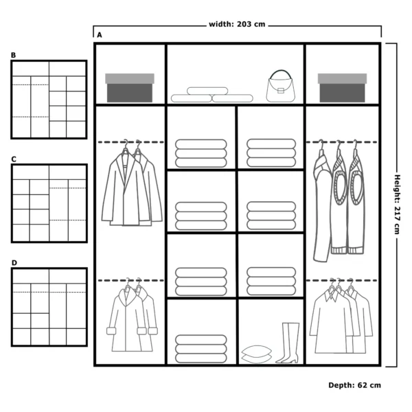 Din Sliding Wardrobe