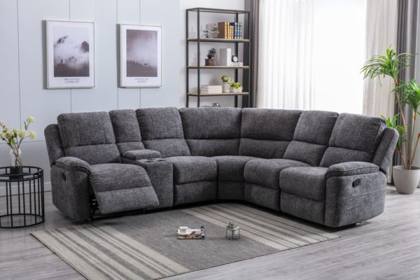 Dani Corner Group Manual Recliner