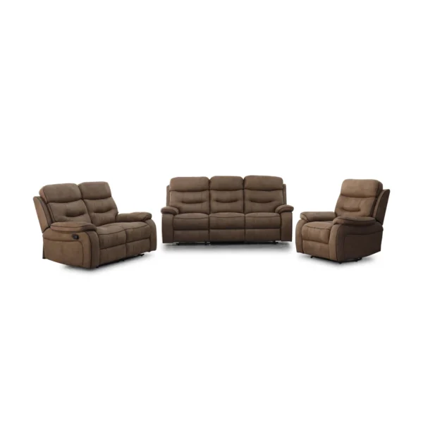 Gabie Manual Fabric Recliner 3+2+1