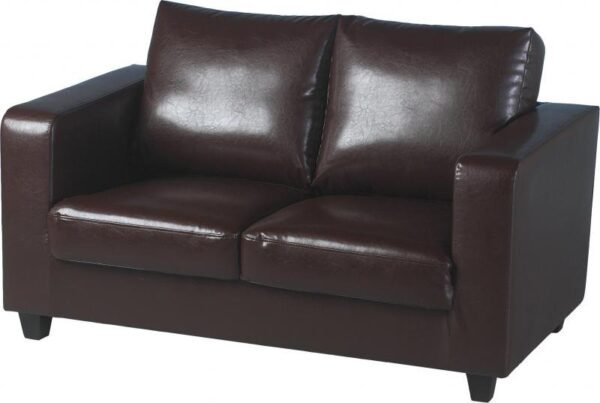 Tem Two Seater Faux Leather Sofa