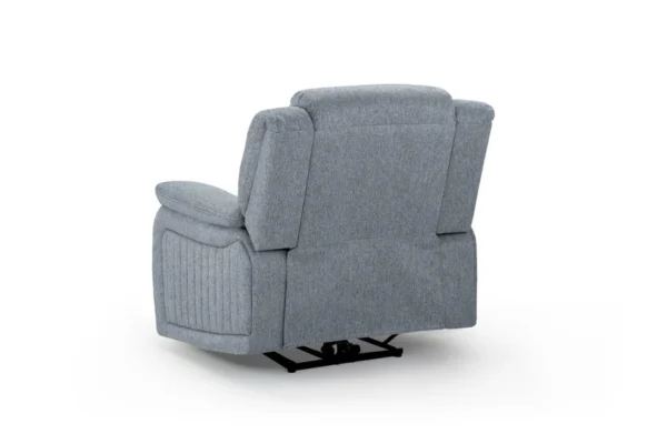 Linda Fabric Electric Recliners Grey 3+2+1