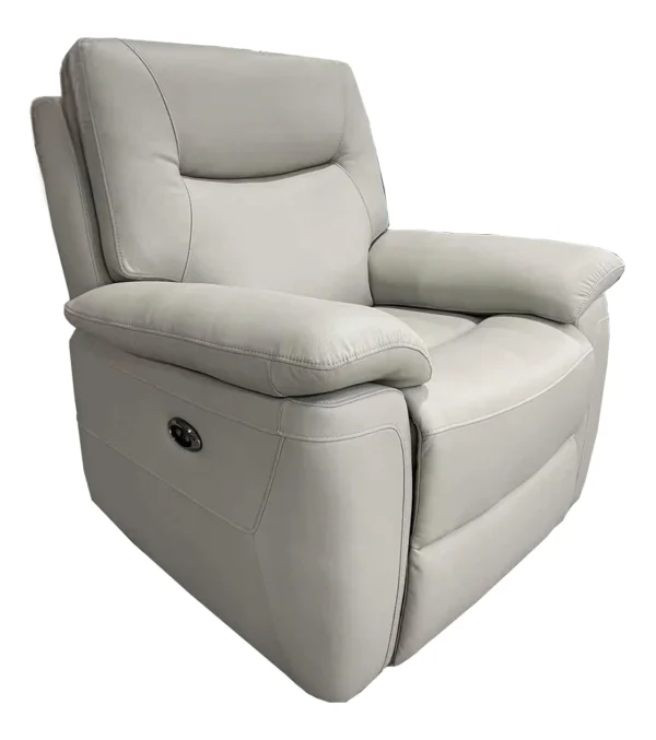 Luci Power Leather Recliner 3+2+1