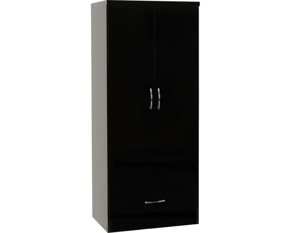 2 Door 1 Drawer Wardrobe