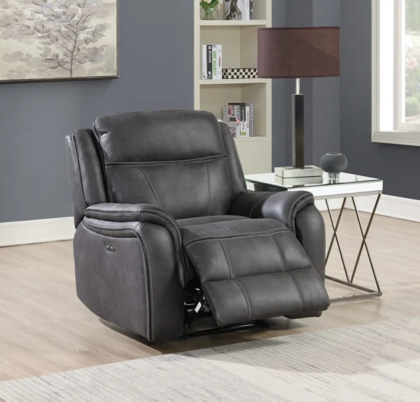 Pho Media Power Fabric Recliner 3+2+1