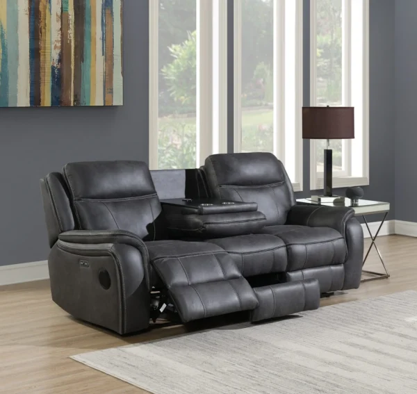 Pho Media Power Fabric Recliner 3+2+1