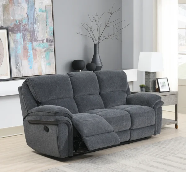 Sash Manual or Power Fabric Recliner 3+2+1