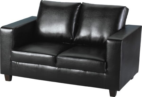 Tem Two Seater Faux Leather Sofa