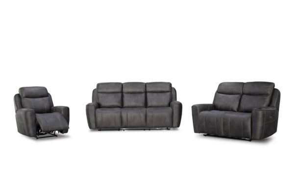 Carl Power Fabric Recliner 3+2+1