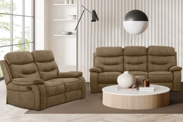 Gabie Manual Fabric Recliner 3+2+1