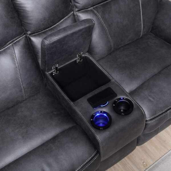 Pho Media Power Fabric Recliner 3+2+1