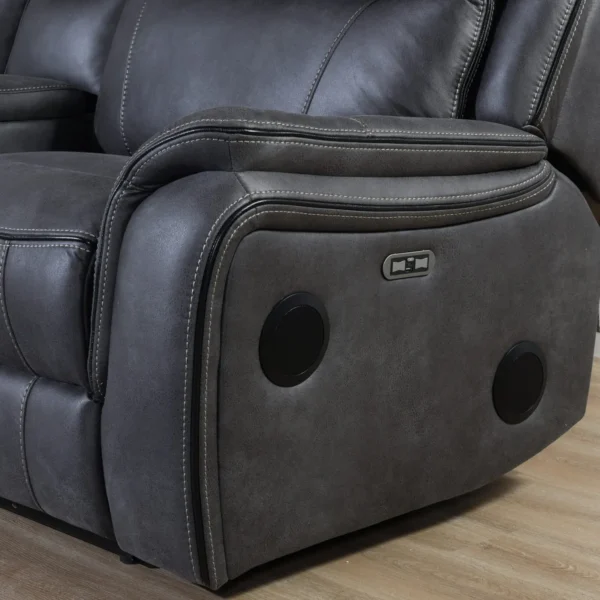 Pho Media Corner Power Recliner