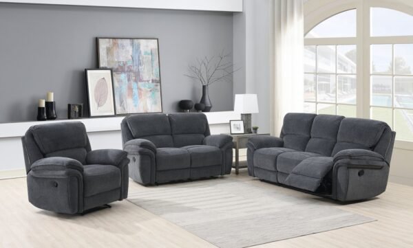 Sash Manual or Power Fabric Recliner 3+2+1