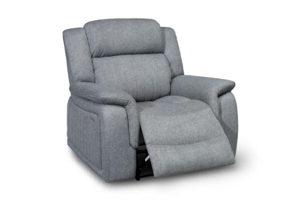 Linda Fabric Electric Recliners Grey 3+2+1